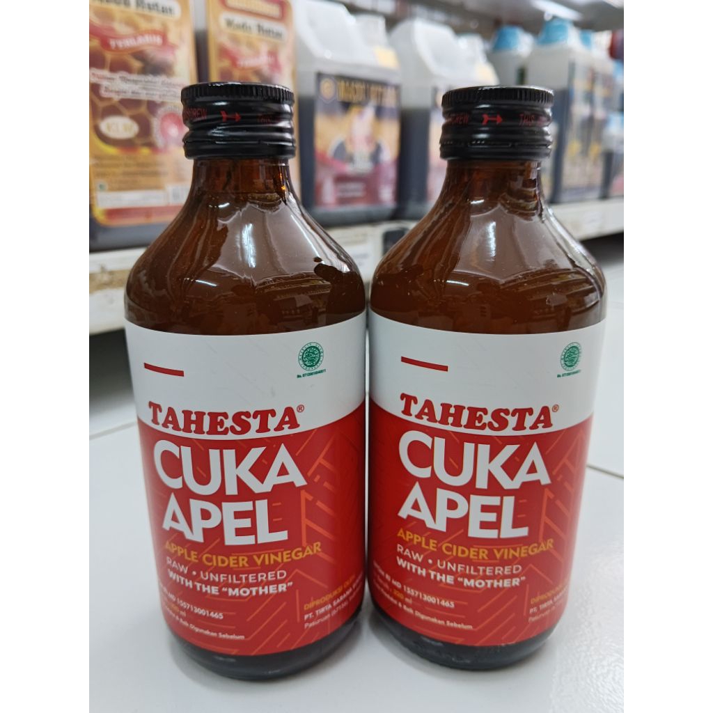 

TAHESTA CUKA APEL ORGANIK WITH MOTHER 320ML