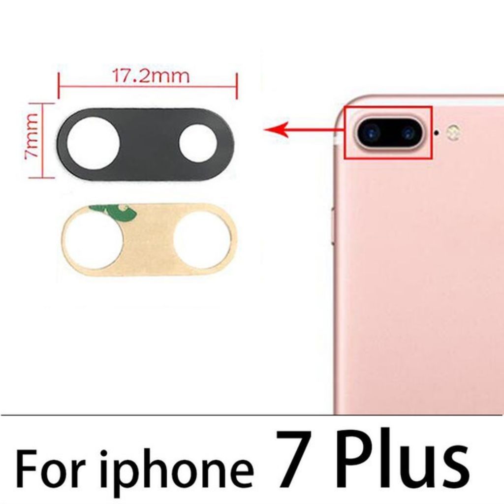 Kaca kamera Iphone 7 Plus - Pengganti kaca kamera yang pecah