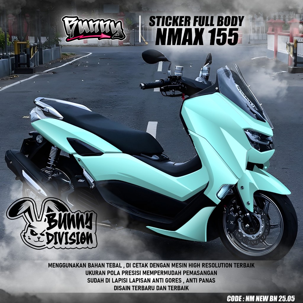 (COD) TERBARU Decal Sticker Motor Yamaha Nmax 155 New 2020 2021 2022 2023 2024 Full body - Stiker Sk