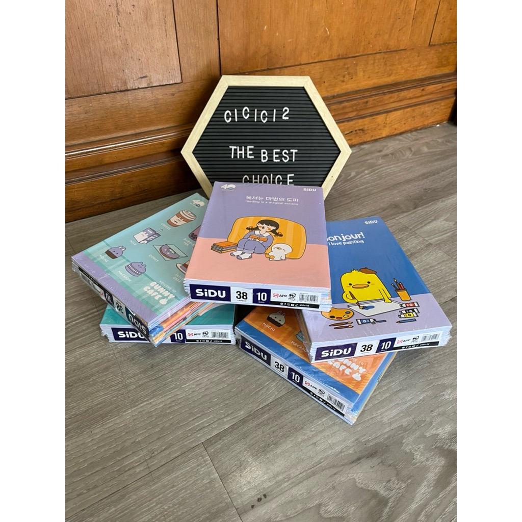 

Buku Tulis SIDU 38 Lembar Perlengkapan Sekolah