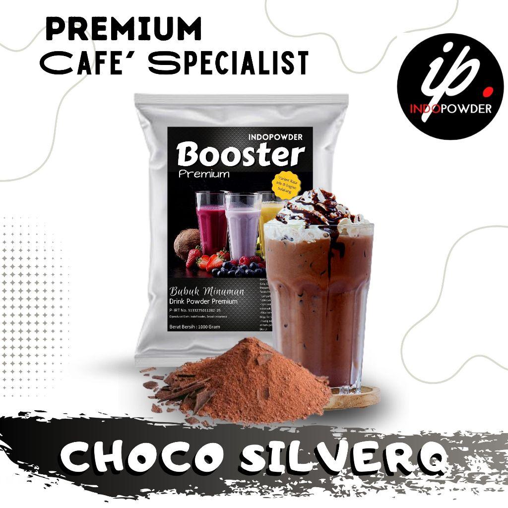 

Indopowder - Bubuk PREMIUM COKLAT SILVERQ / CHOCO SILVERQ 1Kg Untuk Cafe, Waralaba & Usaha Minuman