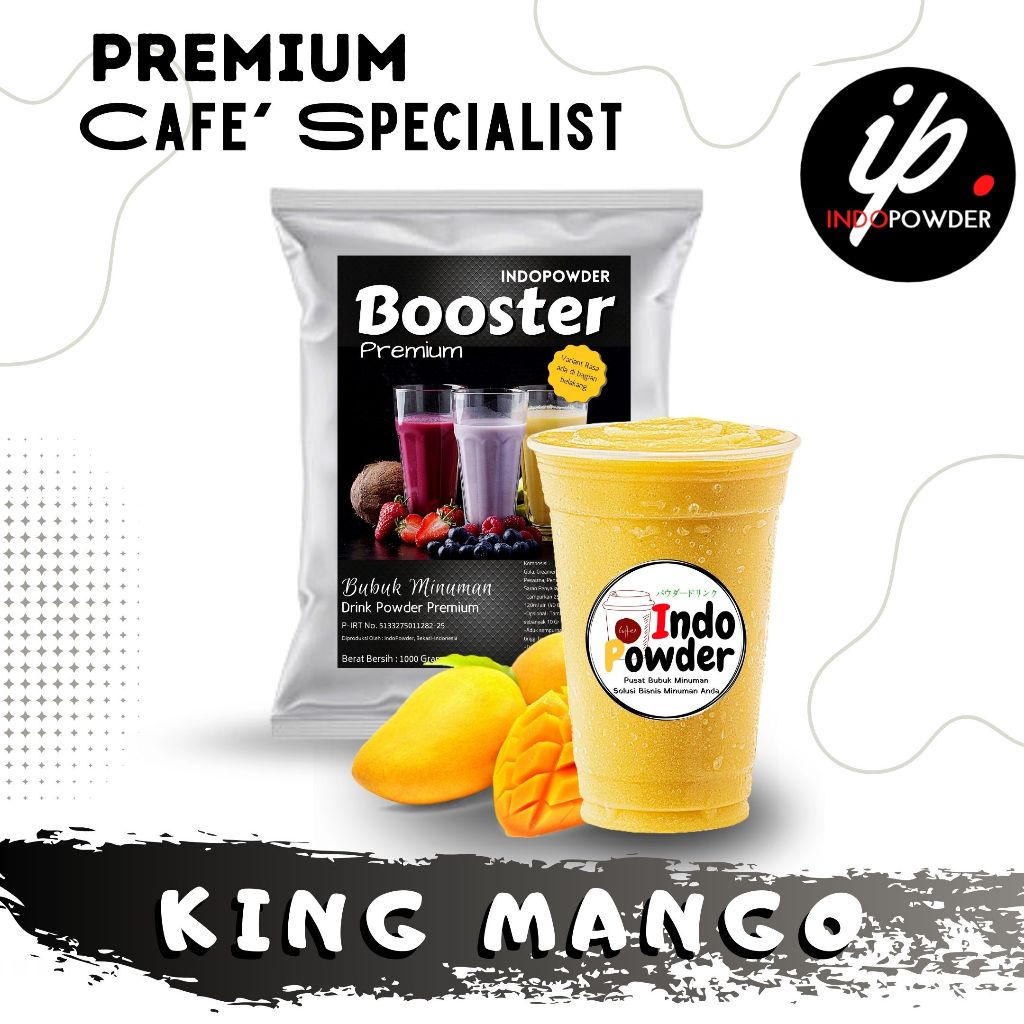 

Indopowder - Bubuk Minuman PREMIUM KING MANGO / MANGGA 1Kg Untuk Cafe, Waralaba & Usaha Minuman