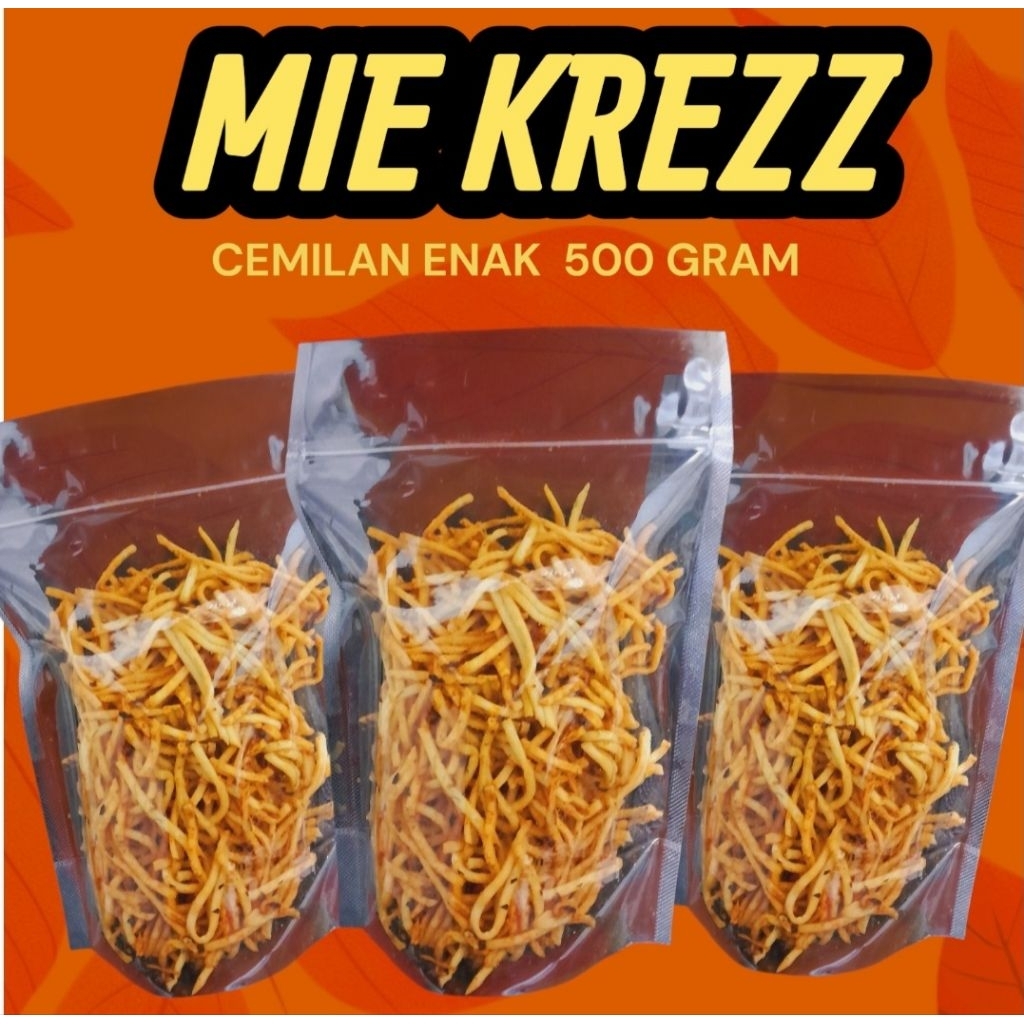 

MIE KRES ENAK RENYAH PEDAS MANIS 500 GRAM