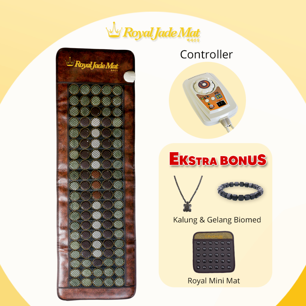 Royal Jade Mat Batu Gwisamunsok Matras Terapi Kesehatan Refleksi Keluarga Terbaik Terlaris Terapi Me