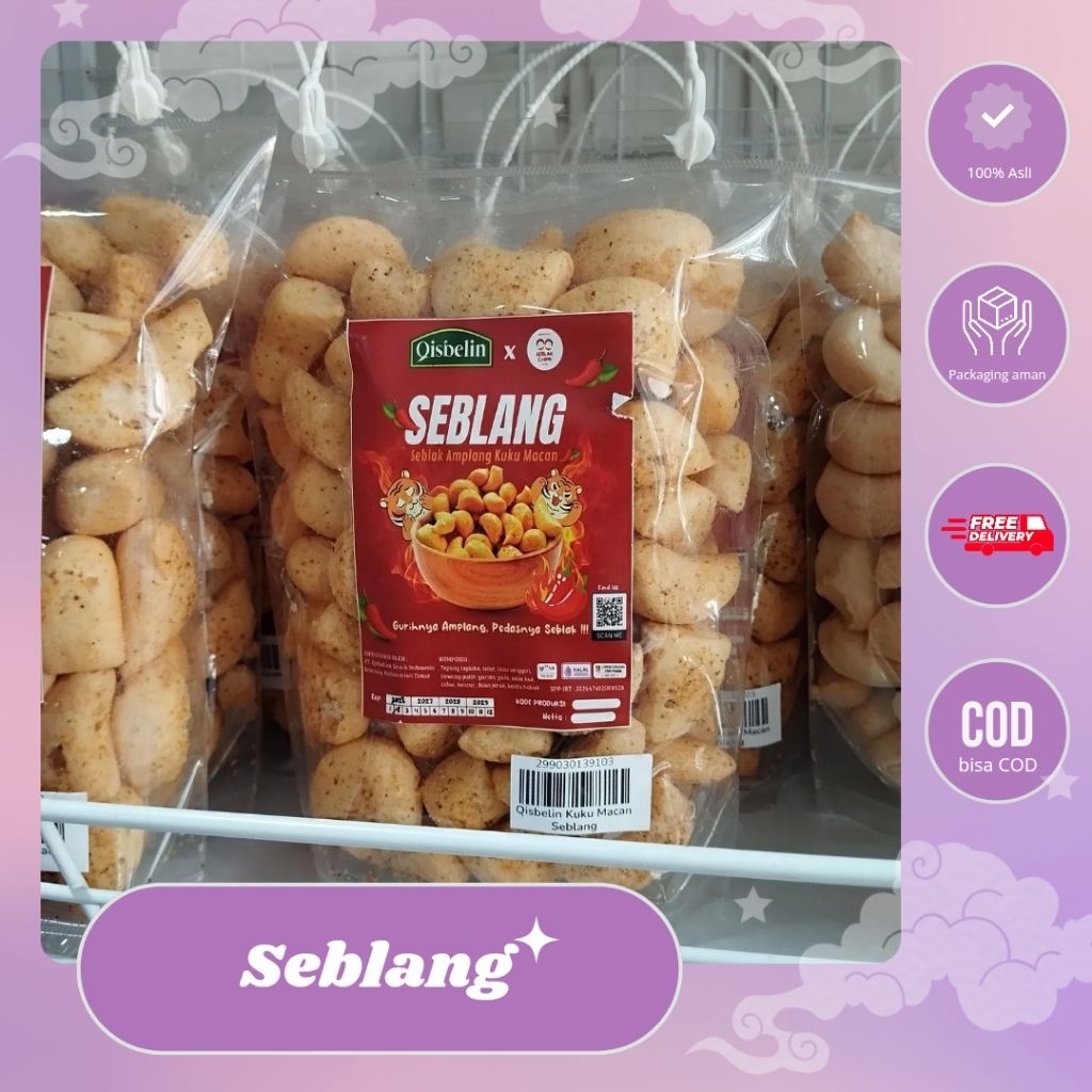 

Seblang - Seblak Amplang Khas Kalimantan | Snack Pedas Gurih Kekinian