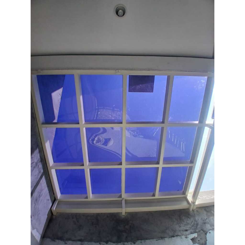 Kanopi transparan tapi bukan clear / solarflat cool grey