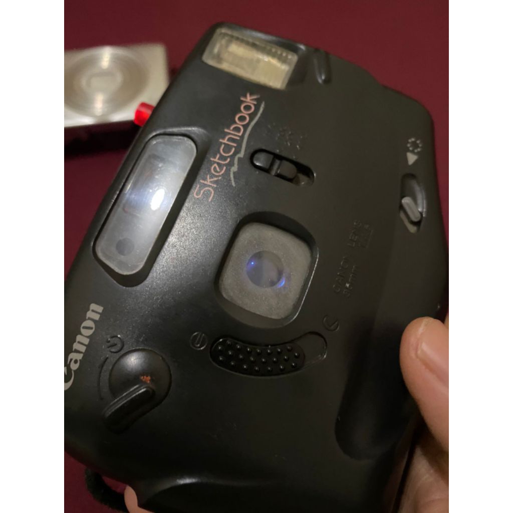 kamera analog canon Sketchbook