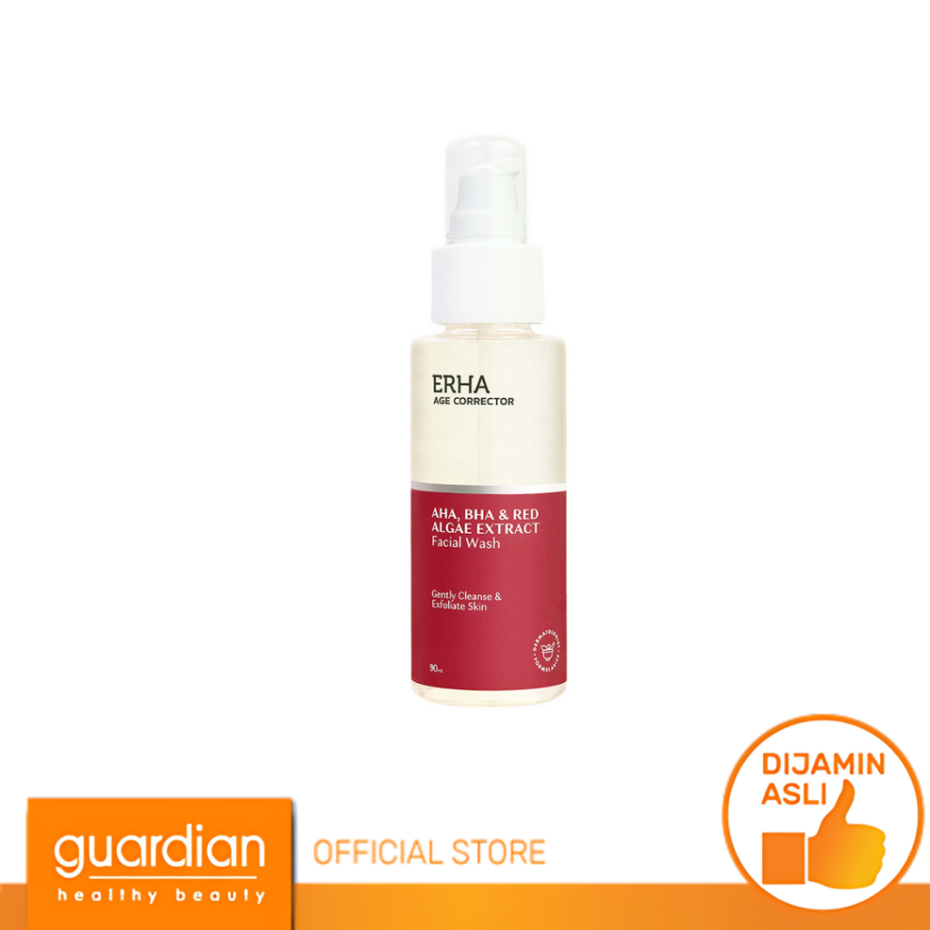 Erha Age Corrector Aha, Bha & Red Algae Extract Facial Wash 90Ml