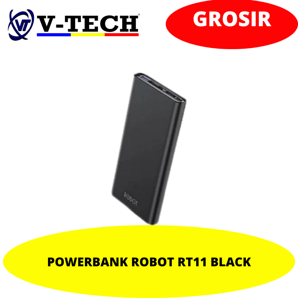 POWERBANK ROBOT RT11 BLACK