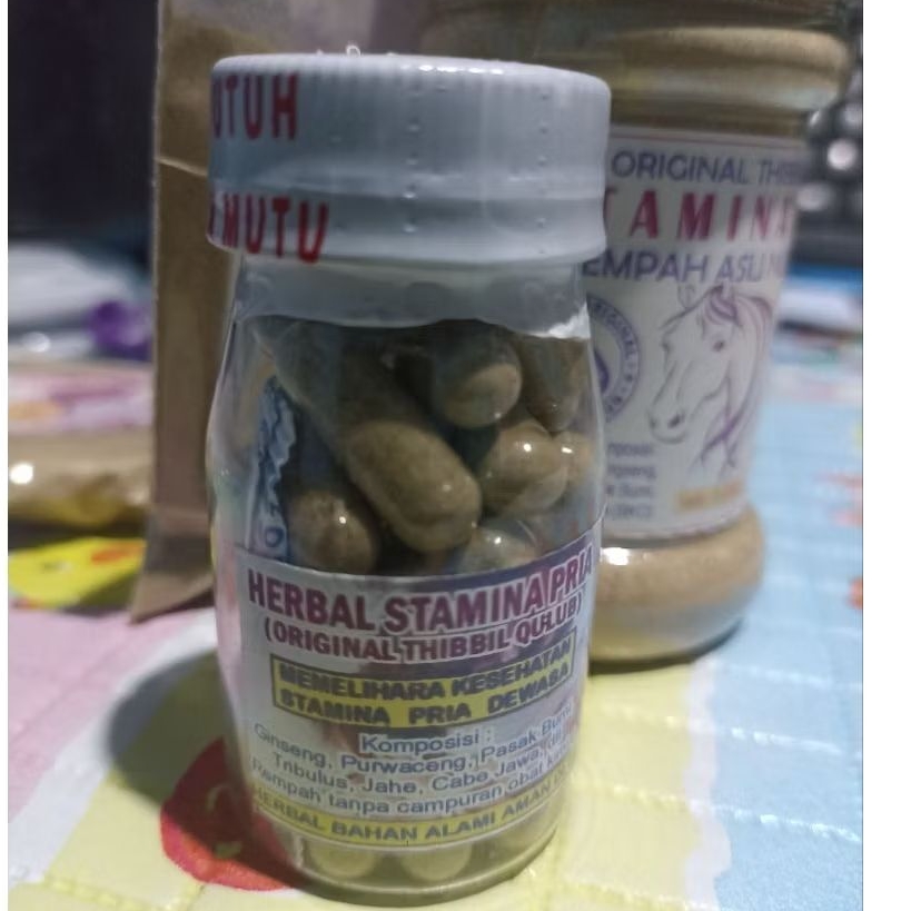 Herbal Kapsul Stamina Pria Dewasa