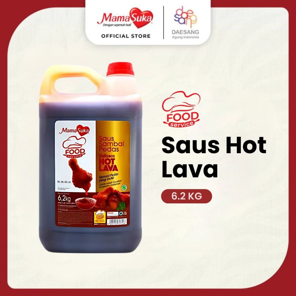 Mamasuka Hot Lava 6.2kg Jerigen