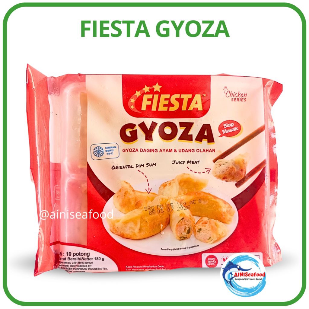 

Fiesta Gyoza dimsum frozen isi 10