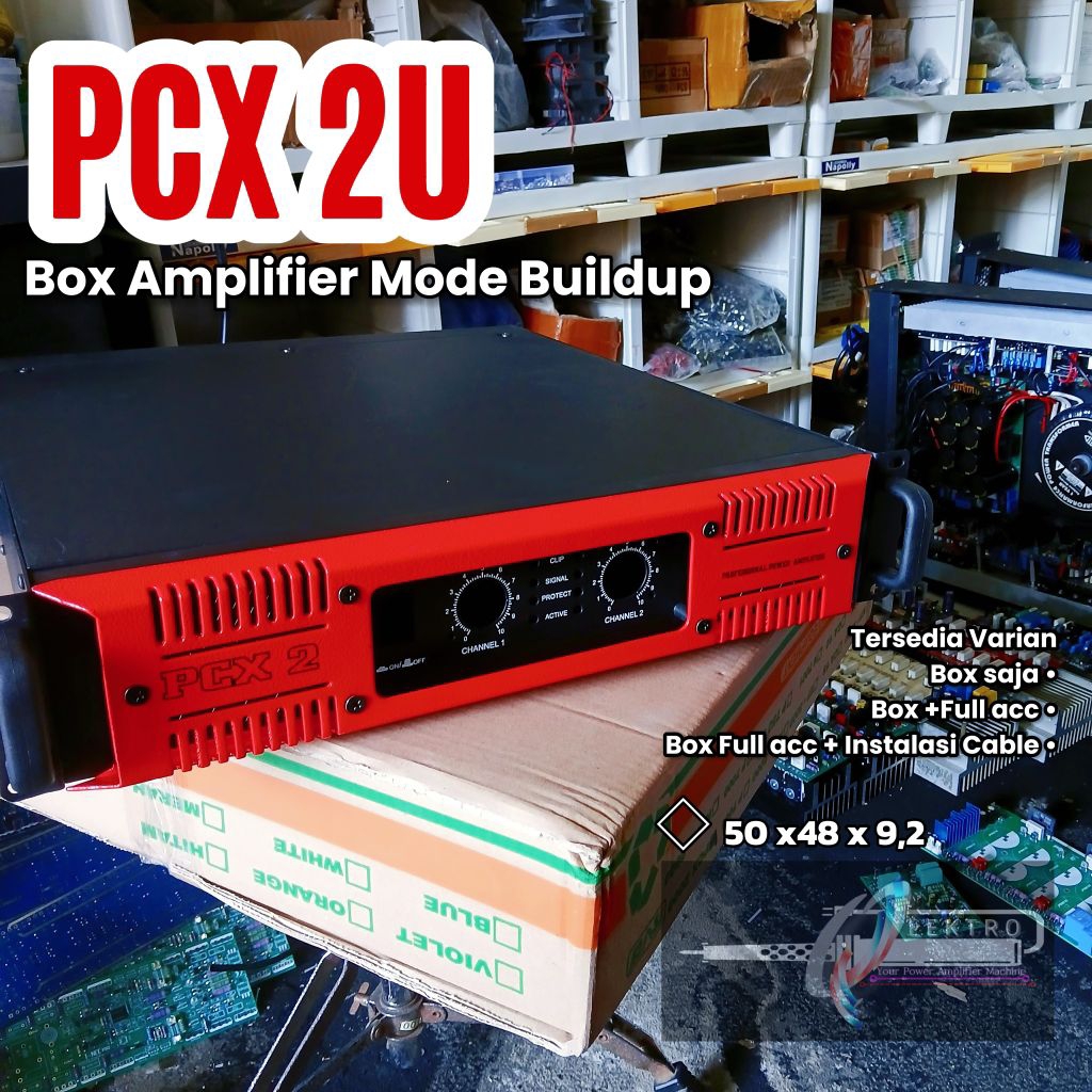 BOX 3U Dan 2U | PCX2 / PCX3  | BOX 2U 3U Mode Buildup [ Professional BOX Amplifier ]
