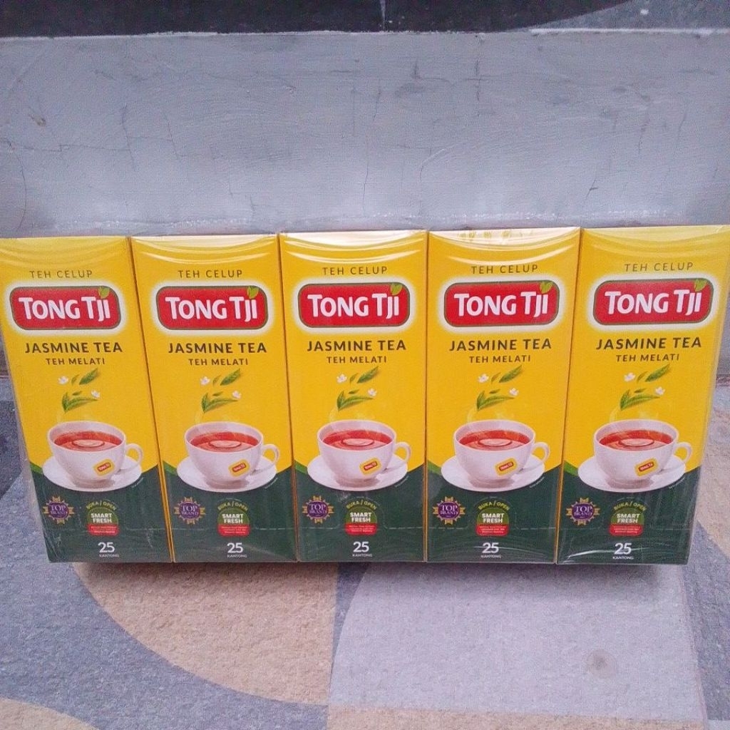 

Teh celup Tong Tji Jasmine Tea isi 25 kantong