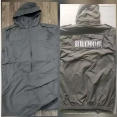 JAS HUJAN RENCOAT JATAH BRIMOB