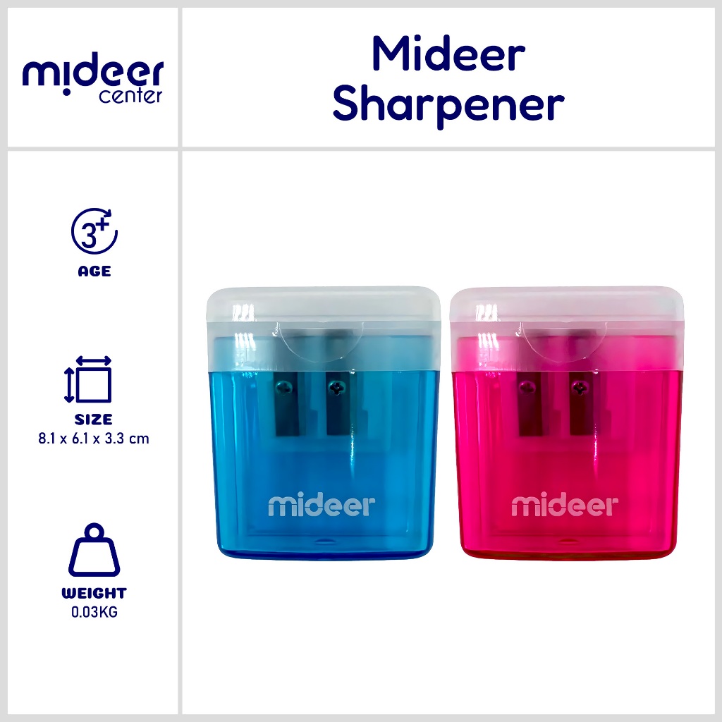

Mideer Sharpener - Rautan Pensil - Mainan Edukasi Anak WL6171