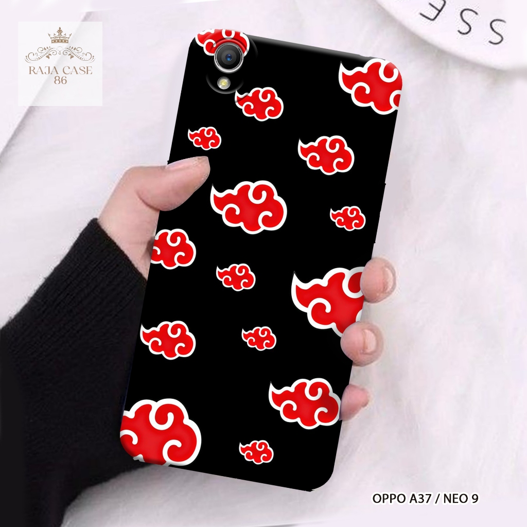 Case Oppo A37 / Oppo Neo 9 - Rajacase - casing Oppo A37 - Motif case Logo - Pelindung handphone - Op