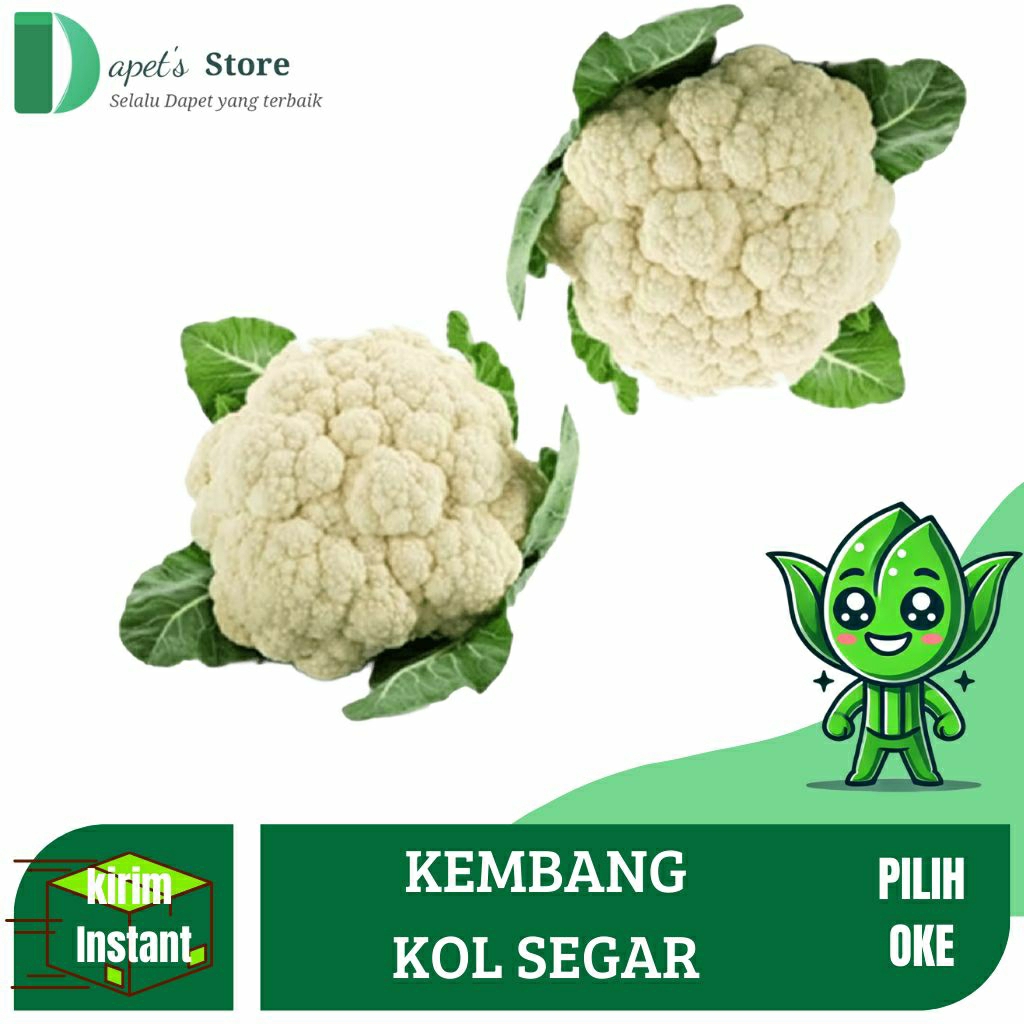 

Kembang Kol Segar Kembang Kol Fresh - Dapet'S Store