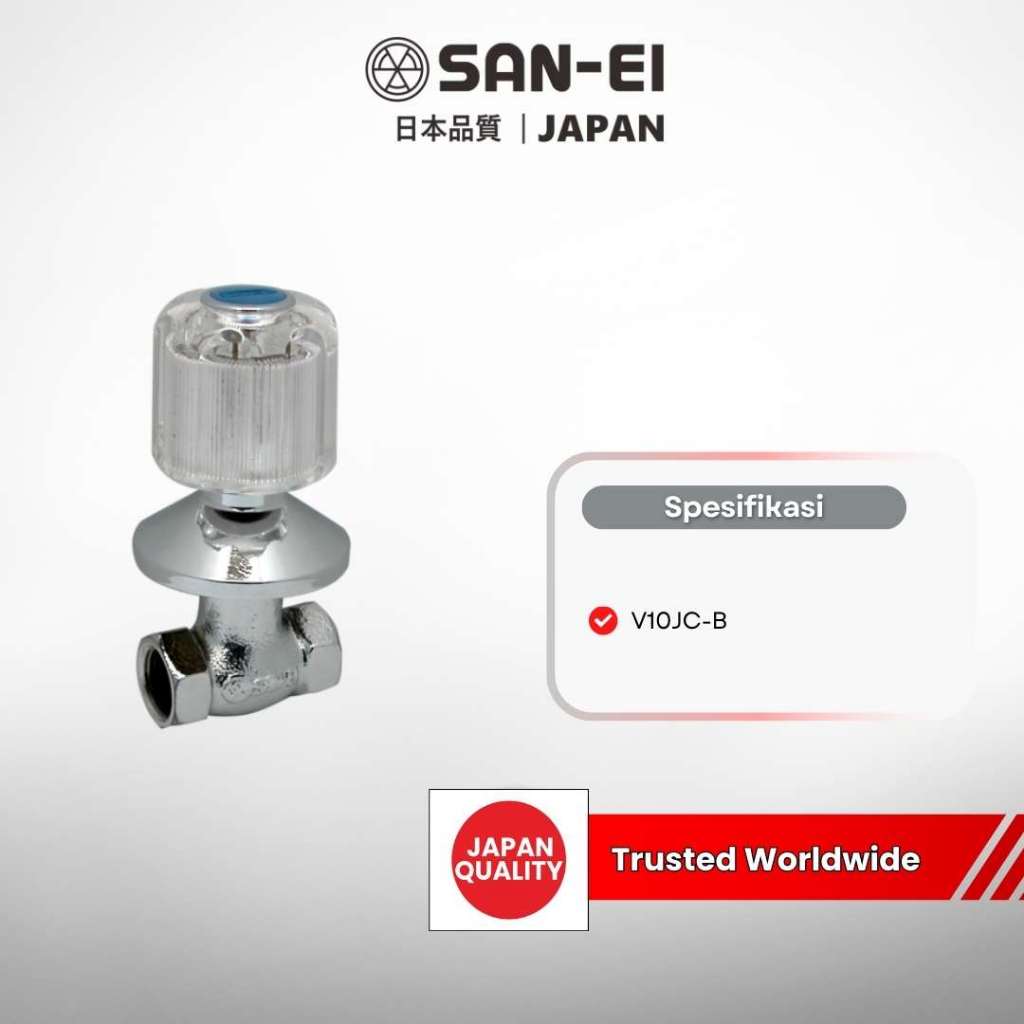 SAN-EI Shower Valve with Blue Cap V10JC-B | Keran Toilet | Keran Shower