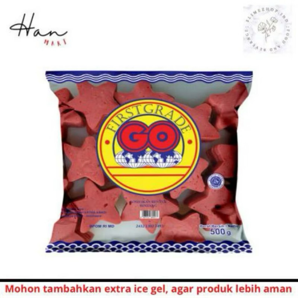 (Frozen Food Go) Sosis Ikan Bintang Patrick 350gr