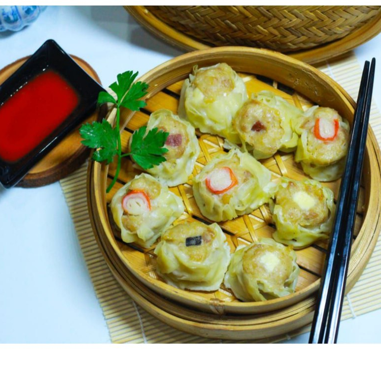 

Dimsum Ayam Mini Frozen 250 gram sudah dilengkapi Saus