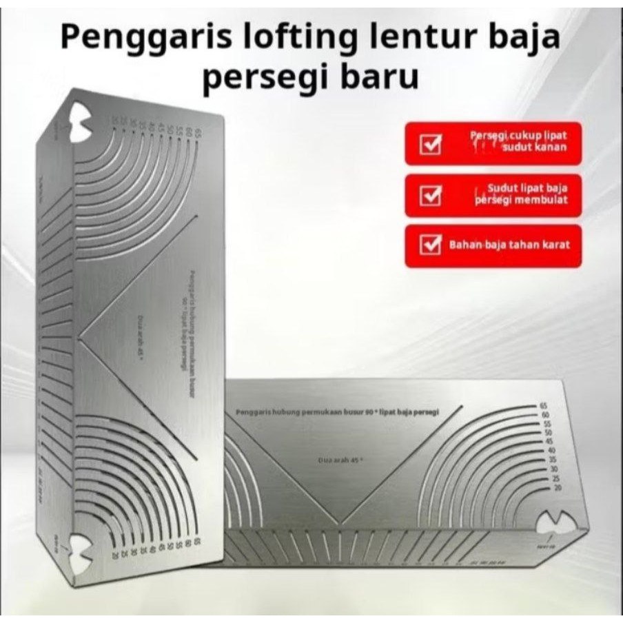 

Penggaris Multifungsi Besi & Hollow