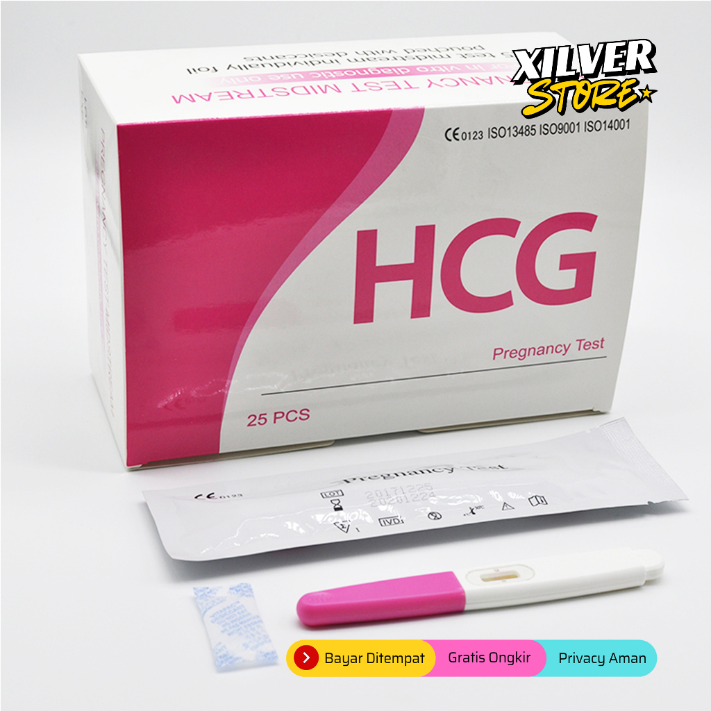 Tes Hamil HCG Compact Pink Testpack Kehamilan HCG