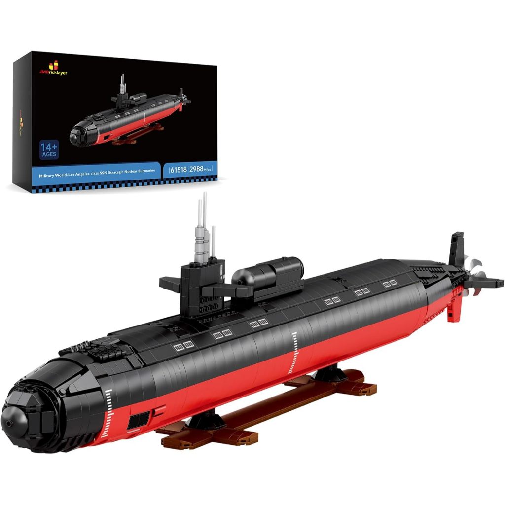 JMBricklayer Nuclear Submarine Building Sets - Military Submarine Toys