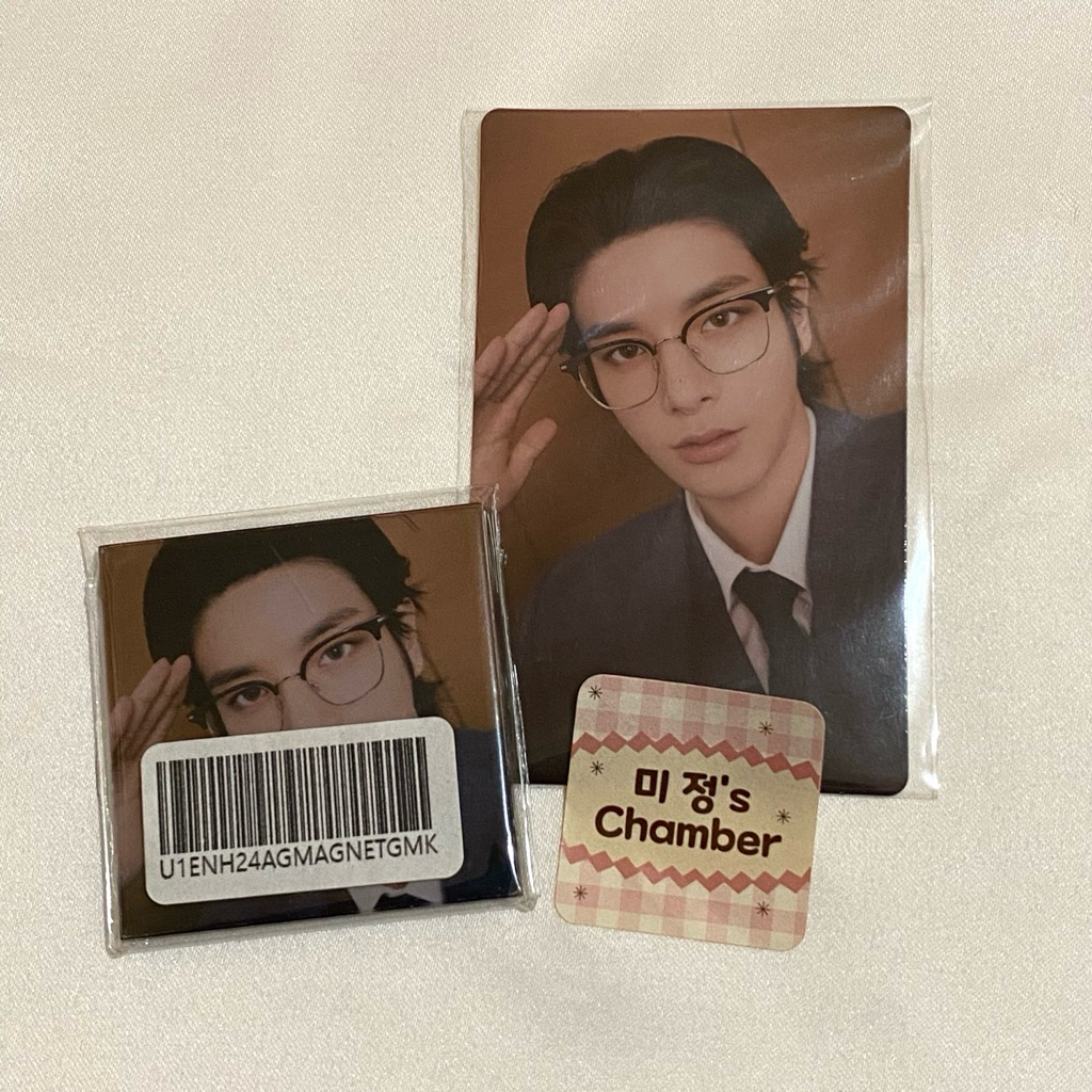 Photocard & Magnet Official ENHYPEN Jake Memorabilia POB Weverse Global Set