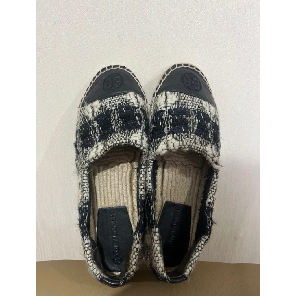 tory burch espadrille loafer