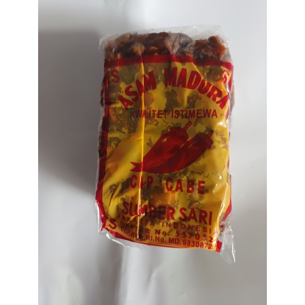

Asam Madura Cap Cabe 500 gram