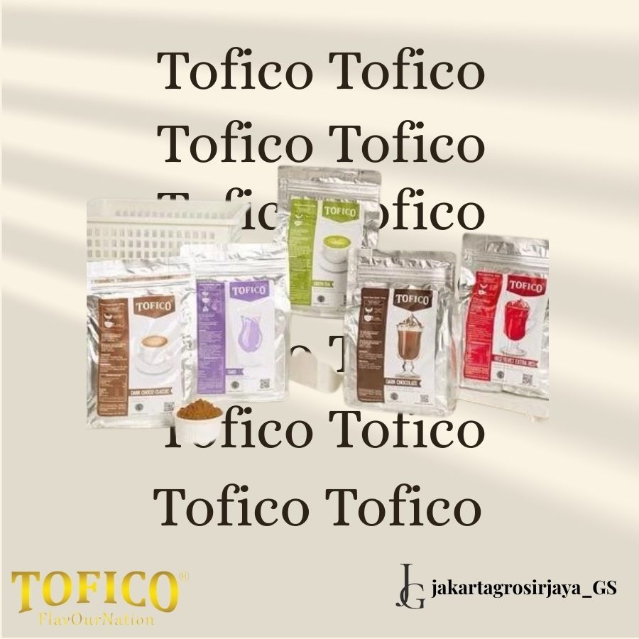 

TOFICO Premium Powder Drink 1000gr – Semua Varian | Minuman Bubuk 1kg Tofico