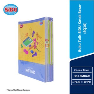 

BUKU TULIS KOTAK BESAR SIDU ( 1 Pcs )