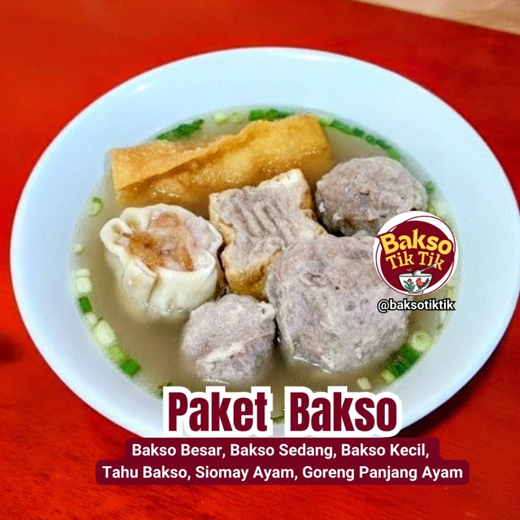 

PAKET BAKSO MALANG FROZEN 23RIBU/1 PORSI (+ Bumbu & Bawang goreng)