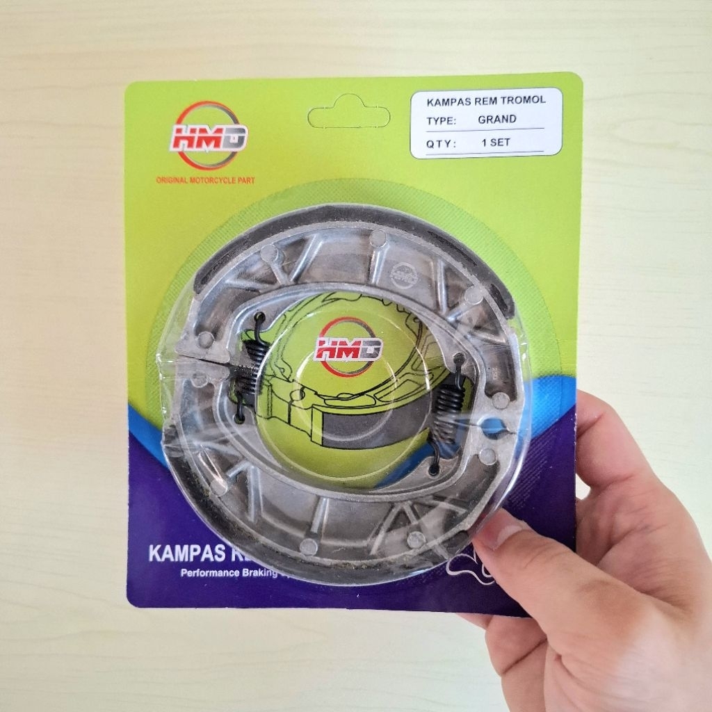 Kampas Rem Belakang Grand Astrea Supra X Lama Revo Supra Fit lama - Kampas Rem Tromol