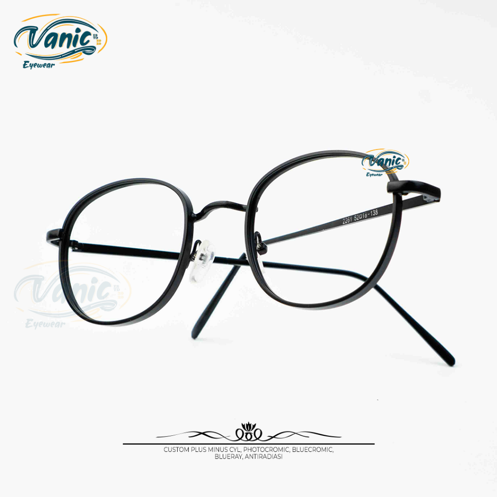 Kacamata Photocromic Pria Wanita Frame Tebal