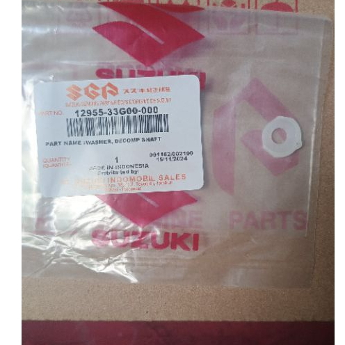 RING PLASTIK DEKOMPRESI SUZUKI SPIN SHOGUN FL SMASH TITAN SKYDRIVE SKYWAVE HAYATE NEX LETS ADRESS OR