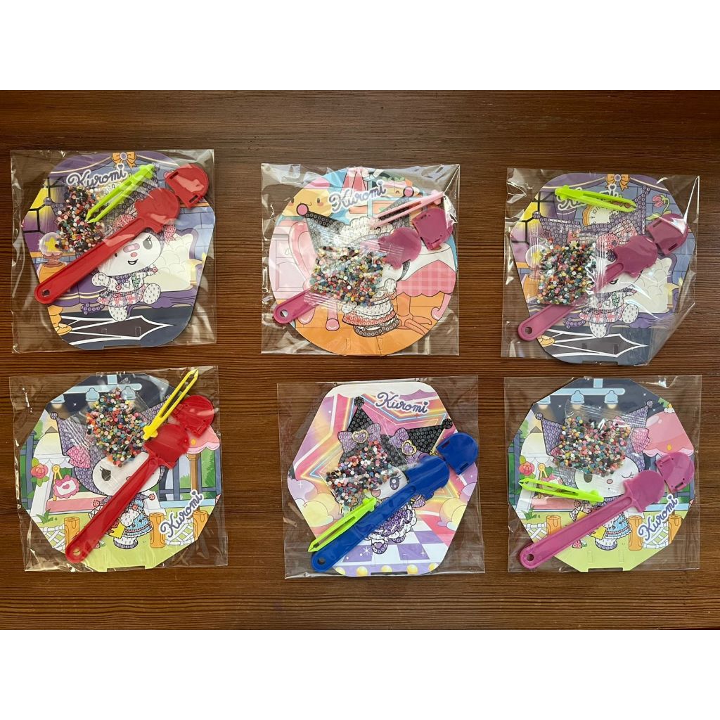 Monte Sanrio Tempel Manik Manik Diamond Painting Kipas Sanrio