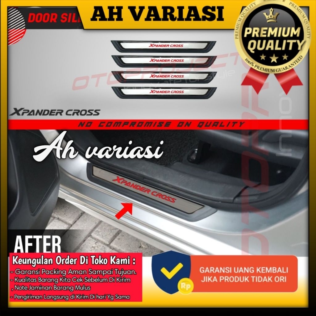 Xpander Cross - Doorsillplate Pintu Samping No Lamp Xpander Cross Otoproject