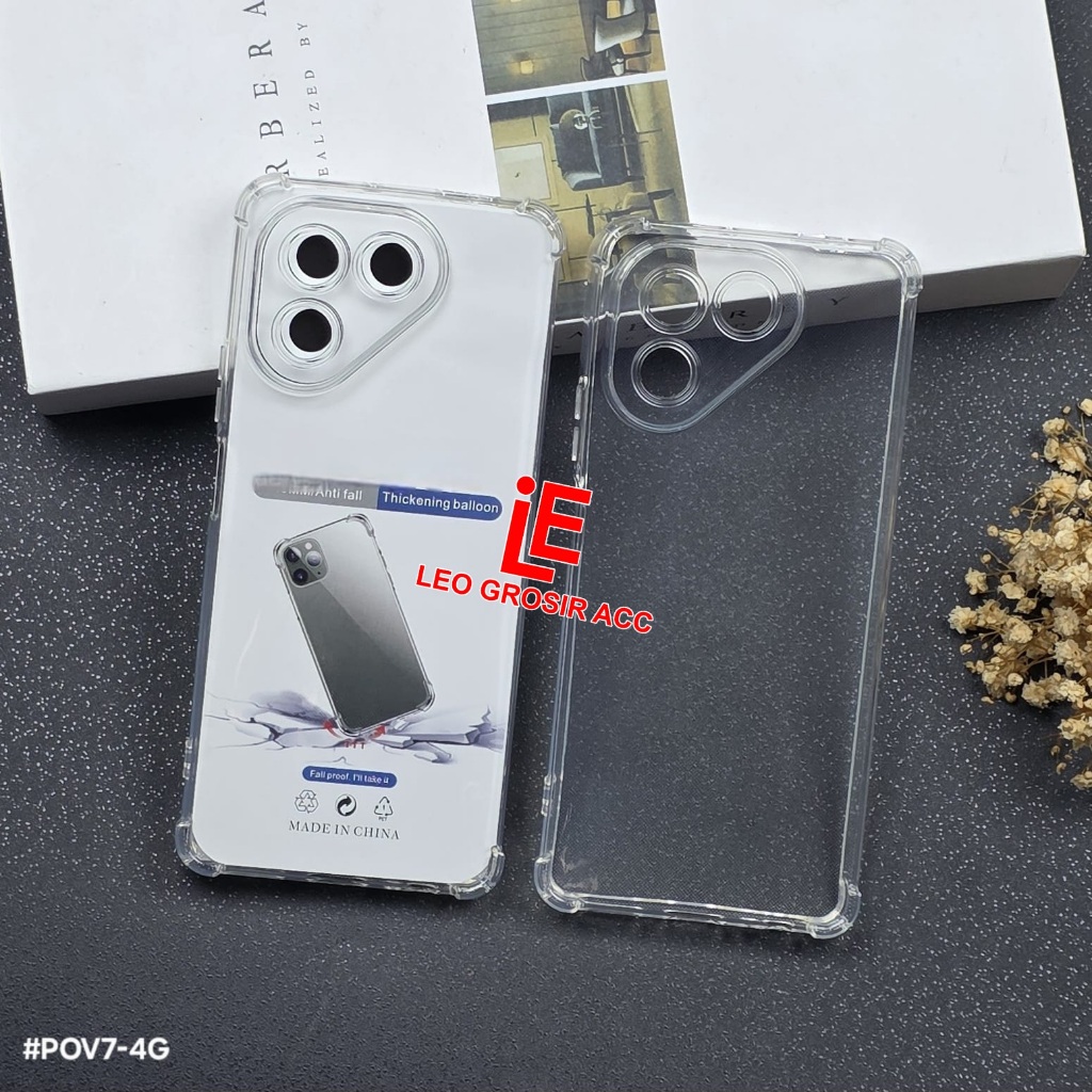 TECNO POVA 7 4G TECNO POVA 7 5G TECNO POVA 7 PRO TECNO POVA 7 ULTRA SOFTCASE AIRBAG ANTI CRACK TEBAL