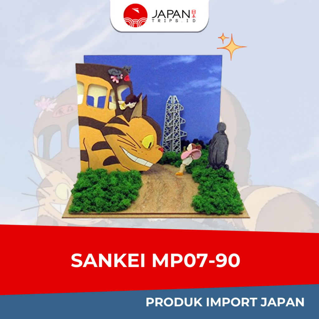 Miniatuart Paper Kit Sankei | Studio Ghibli