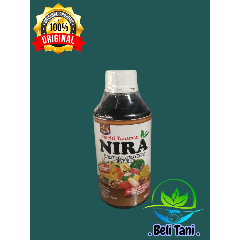 NIRA COKLAT [1 LITER] - Pupuk Nutrisi tanaman -untuk menyediakan nutrisi bagi tanaman. Warnanya cokl