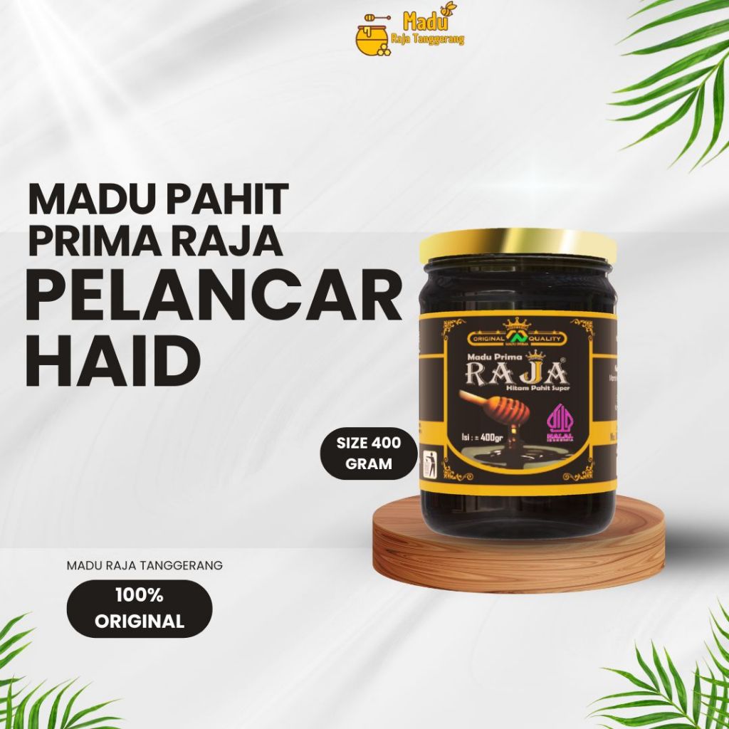 

MADU PAHIT | MADU PRIMA RAJA - Pelancar Haid - Keputihan - Pereda Nyeri 400gram 100% Original