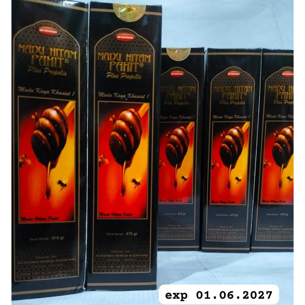 Madu Hitam Pahit ArRohmah / Ar Rohmah / Ar-Rohmah / Arohmah