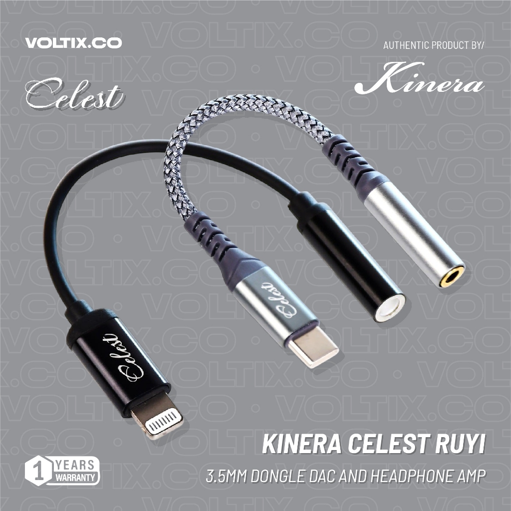 Kinera Celest Ruyi Dongle DAC Kinera DAC Garansi Resmi BASS AUDIO