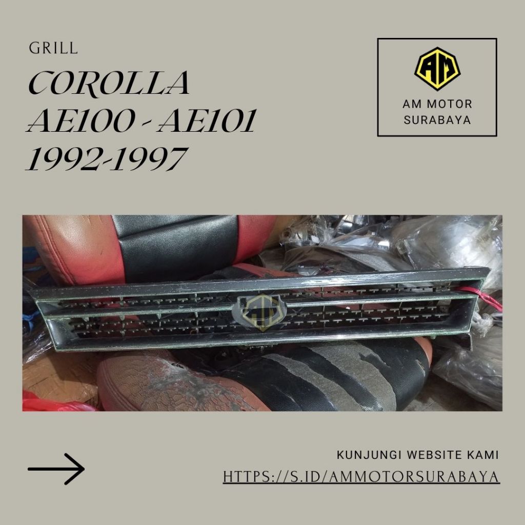 GRILL COROLLA AE100-AE101 (1992-1997)