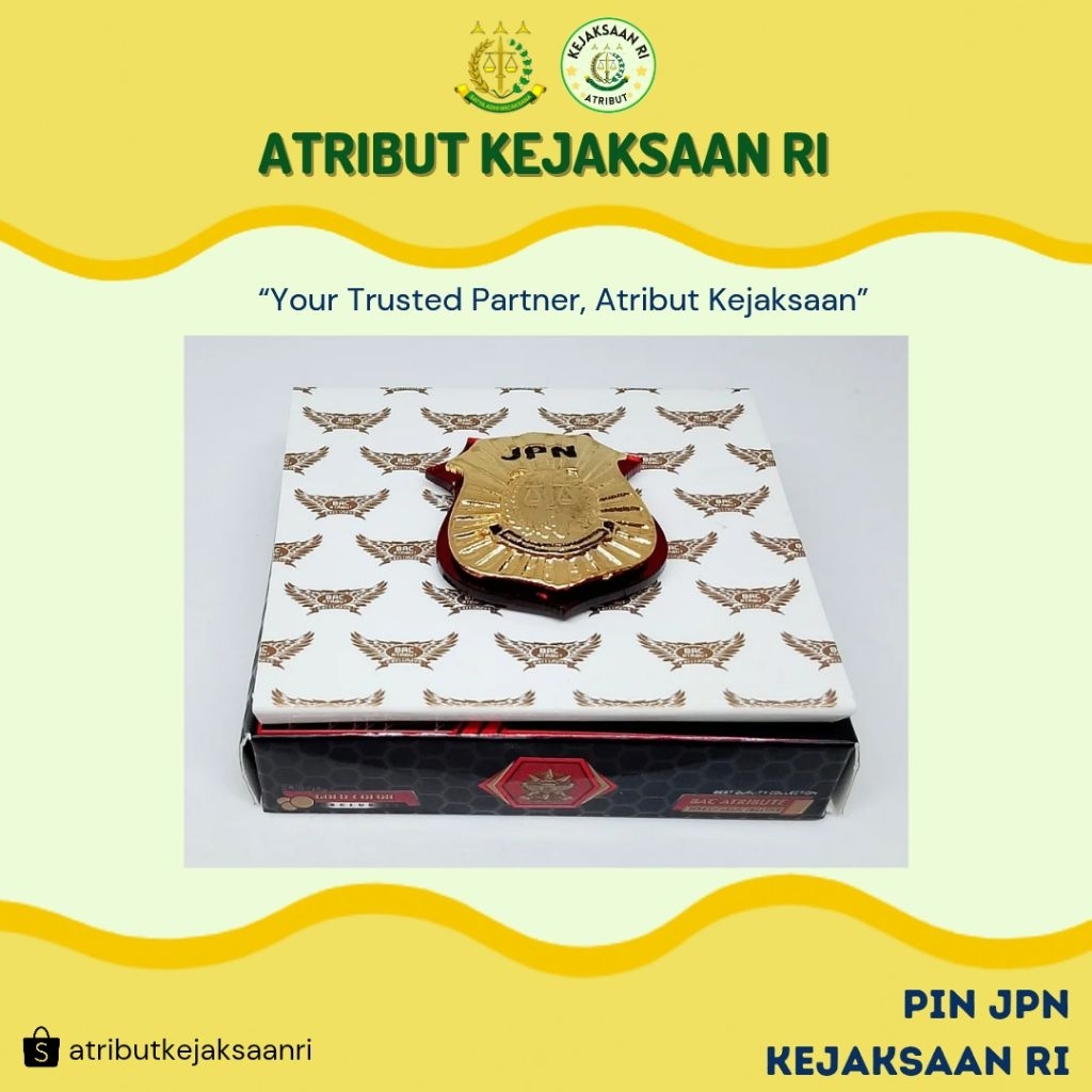 ATRIBUT KEJAKSAAN RI - PIN JPN KEJAKSAAN RI