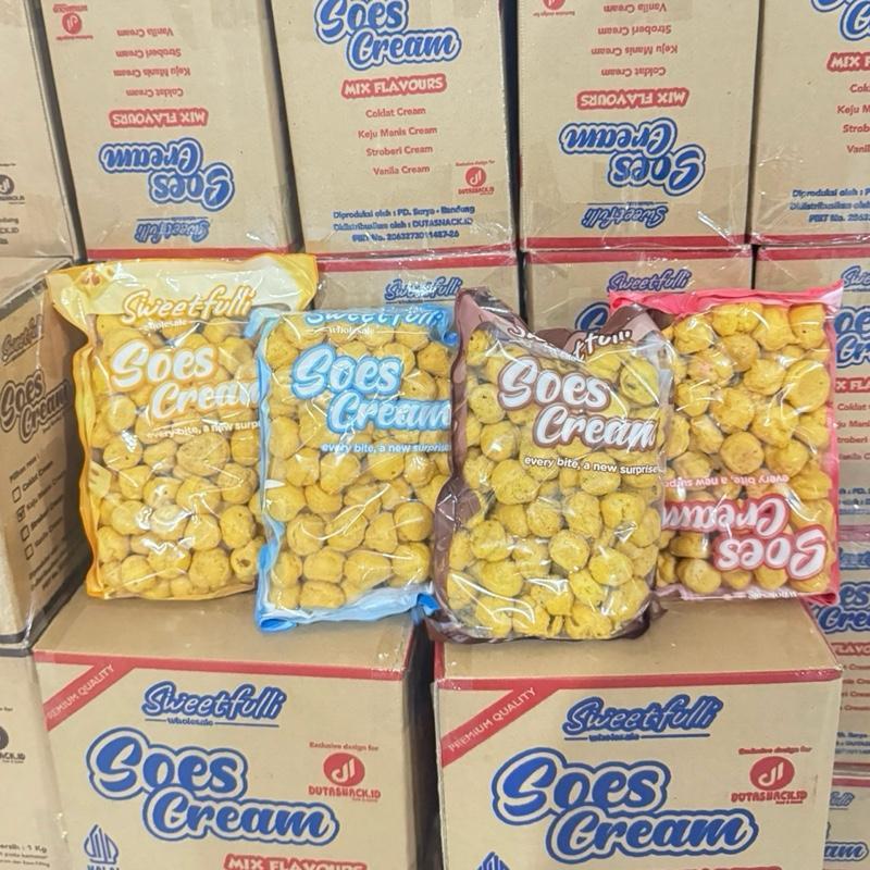 

1 karton Soes coklat mix 4 rasa 1kg dutasnack.id