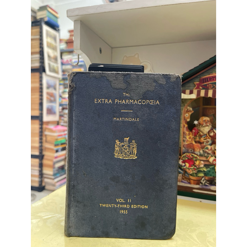 BUKU THE EXTRA PHARMACOPCEIA MARTINDALE VOL II TWENTY THIRD EDITION 1955
