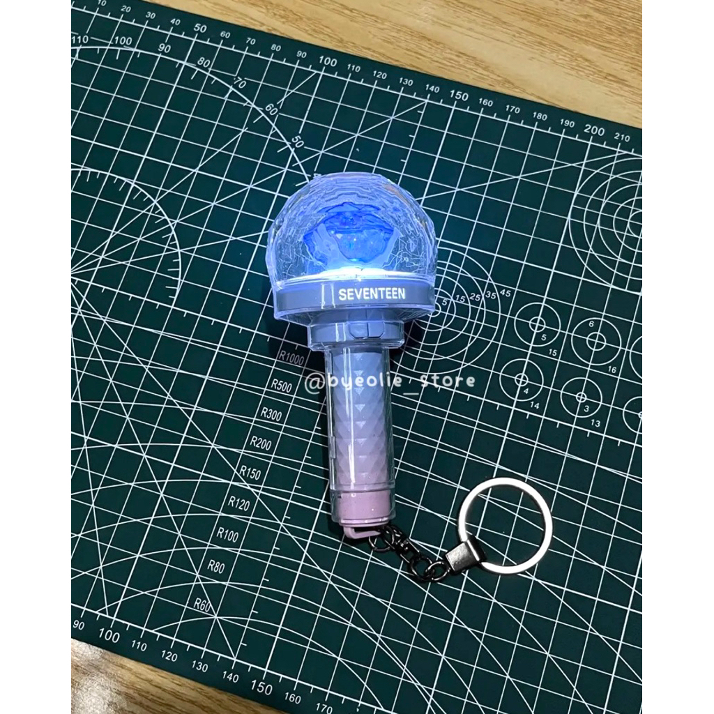 SEVENTEEN Mini Lightstick Keyring | SEVENTEEN CARAT Kpop Lightstick Sebong